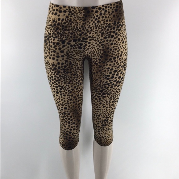 Leopard Print Leggings - Picture 1 of 5